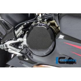 Couvercle du cache d’embrayage brillant Ducati 1299 Panigale à partir de 2015 - Ilmberger Carbon