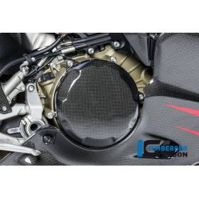 Couvercle du cache d’embrayage brillant Ducati 1299 Panigale à partir de 2015 - Ilmberger Carbon