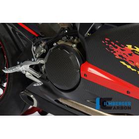 Couvercle du cache d’embrayage mat Ducati 1299 Panigale à partir de 2015 - Ilmberger Carbon