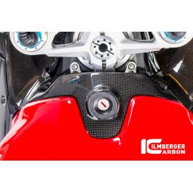 Cache de contacteur d'allumage brillant Ducati 1299 Panigale à partir de 2015 - Ilmberger Carbon