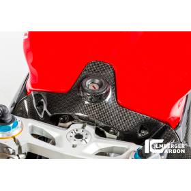 Cache de contacteur d'allumage brillant Ducati 1299 Panigale à partir de 2015 - Ilmberger Carbon