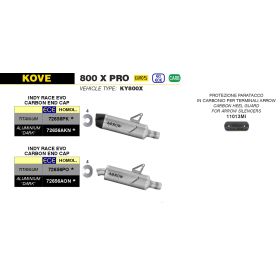 Silencieux homologué Kove 800X Pro 2024+ / Indy Race Arrow 72656PK