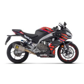 Ligne complète Titane Homologué Aprilia RS 457 2024+ / PISTA Arrow 71968PT