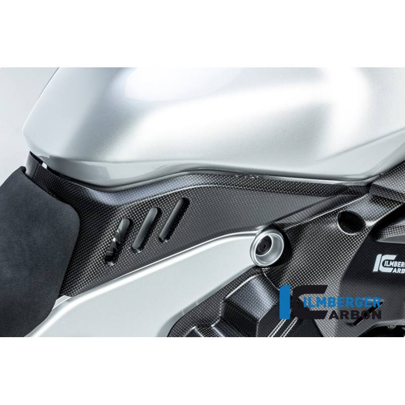 Cache sous le réservoir droit Ducati Diavel V4 de 2023 mat - Ilmberger Carbon