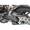 Cache de bras oscillant avec protection de chaîne supérieure mat Ducati 939 Supersport à partir de 2017 - Ilmberger Carbon