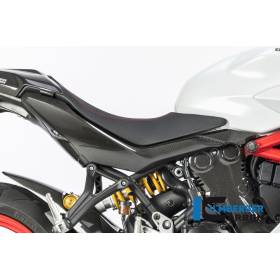 Panneau latéral sous la selle droite brillant Ducati 939 Supersport à partir de 2017 - Ilmberger Carbon