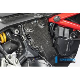 Cache courroie de distribution vertical brillant Ducati 939 Supersport à partir de 2017 - Ilmberger Carbon