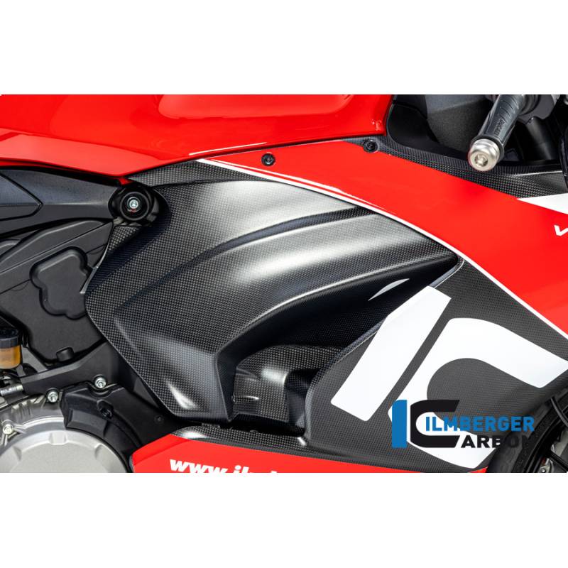 Cache sous le cadre droit mat - Ducati Panigale V2 2020-2023 - Ilmberger Carbon