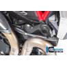 Couvercle de courroie horizontale brillant - Ducati Monster 1200 / S 2017 - Ilmberger Carbon