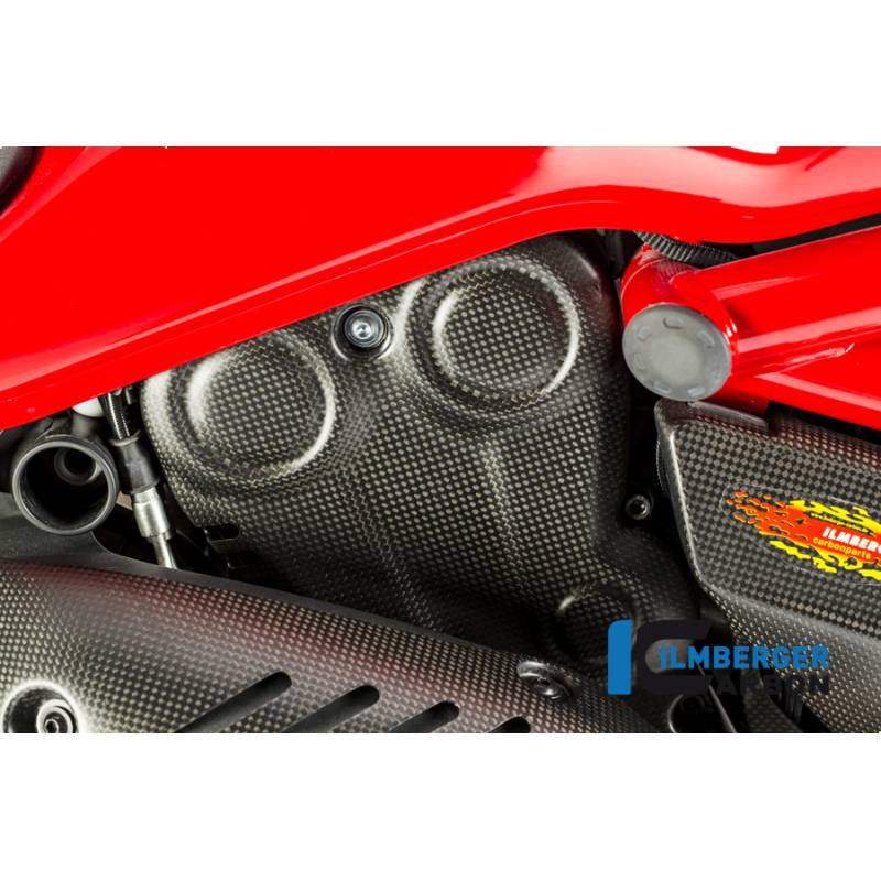 Couvercle de courroie verticale mat - Ducati Monster 1200 / S 2017 - Ilmberger Carbon