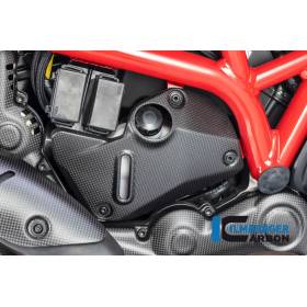 Couvercle sous le cadre côté droit mat - Ducati Monster 1200 / S 2017 - Ilmberger Carbon