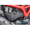 Couvercle sous le cadre côté droit mat - Ducati Monster 1200 / S 2017 - Ilmberger Carbon