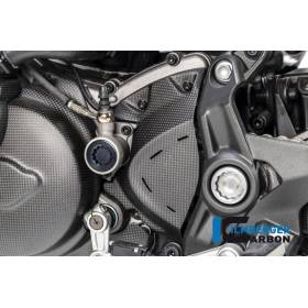 Cache du pignon avant mat - Ducati Monster 1200 / S 2017 - Ilmberger Carbon