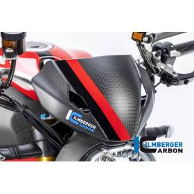 Pare-brise avec support mat - Ducati Monster 1200 / S 2017 - Ilmberger Carbon