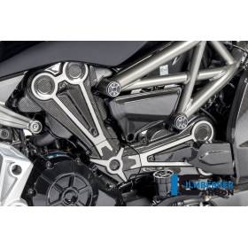 Couvercles de courroie de distribution (3 pièces) brillant Ducati XDiavel / S 2016-2017 - Ilmberger Carbon