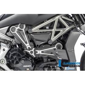 Couvercles de courroie de distribution (3 pièces) mat Ducati XDiavel / S 2016-2017 - Ilmberger Carbon