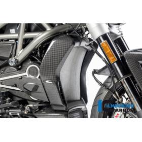 Cache radiateur droit brillant - Ducati XDiavel / S 2018-2024 - Ilmberger Carbon