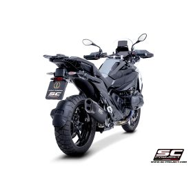 Silencieux EURO5 BMW R1300GS - SC Project Adventure-R Titane Noir Compatible Valises d'origines