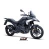 Silencieux EURO5 BMW R1300GS - SC Project Adventure-R Titane Noir Compatible Valises d'origines