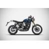 Ligne complète Racing Triumph Scrambler 1200 2024- / Zard Black ZTP106S00SCR-B