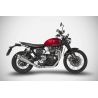 Ligne complète Racing Triumph Scrambler 1200 2024- / Zard Inox ZTP106S00SCR-STD