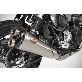 Ligne complète Racing Triumph Scrambler 1200 2024- / Zard Inox ZTP106S00SCR-STD