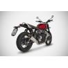 Ligne complète Racing Triumph Scrambler 1200 2024- / Zard Inox ZTP106S00SCR-STD