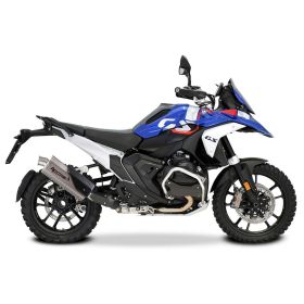 SILENCIEUX BMW R1300GS / Adv - HP CORSE 4-TRACK S RALLY SATINE - BMW134TS350S-AB