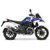 SILENCIEUX BMW R1300GS / Adv - HP CORSE 4-TRACK S RALLY SATINE - BMW134TS350S-AB