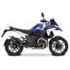 SILENCIEUX BMW R1300GS / ADV - HP CORSE 4-TRACK S RALLY NOIR - BMW134TS350C-AB