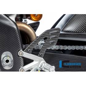 Protection de talon gauche mat Aprilia Tuono V4 2021 - Ilmberger Carbon