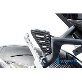 Protection de talon arrière droit mat Aprilia Tuono V4 2021 - Ilmberger Carbon