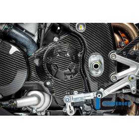 Cache du pignon avant brillant Aprilia Tuono V4 2021 - Ilmberger Carbon