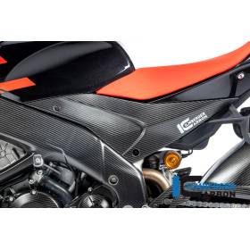 Panneau latéral gauche mat Aprilia Tuono V4 2021 - Ilmberger Carbon