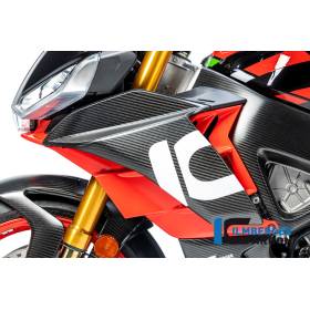 Déflecteur de vent sur le carénage supérieur côté gauche mat Aprilia Tuono V4 2021 - Ilmberger Carbon