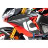 Déflecteur de vent sur le carénage supérieur côté gauche mat Aprilia Tuono V4 2021 - Ilmberger Carbon