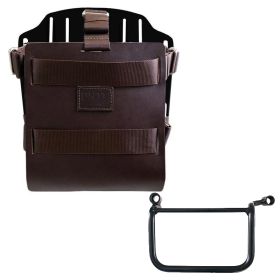 Support de sac + cadre gauche Royal Enfield Himalayan 450 - Unit Garage Marron