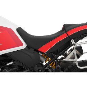 Selle pilote Ducati DesertX - Wunderlich X-Design Red Extra Haute