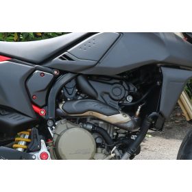 Cache moteur Carbone droit Ducati Hypermotard 698 - CNC Racing ZA274Y