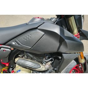 Caches latéraux réservoir Ducati Hypermotard 698 Mono - CNC Racing ZA270Y