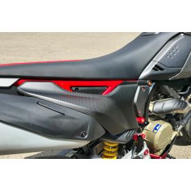 Caches latéraux cadre arrière Ducati Hypermotard 698 Mono - CNC Racing ZA277Y