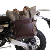 Support de sac + cadre gauche Triumph Scrambler 400 X / Speed 400 - Unit Garage Marron