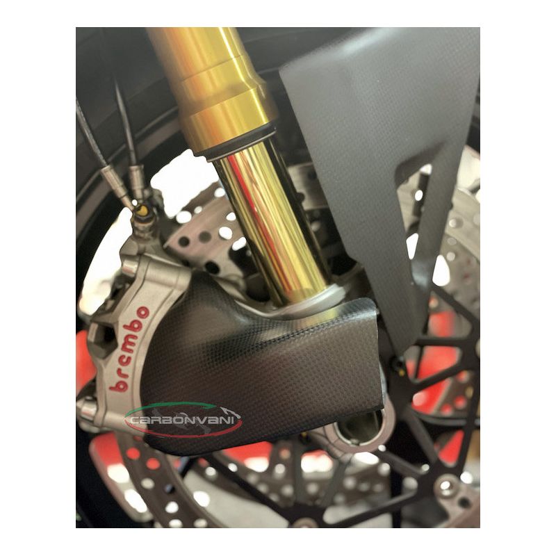 CONDUITS REFROIDISSEMENT FREINS AVANTS CARBONES DUCATI PANIGALE 2025 - CARBONVANI