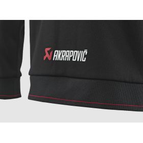 Sweat à capuche Noir Corpo Zip - Akrapovic