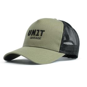 Casquette trucker verte Unit Garage