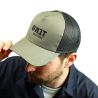 Casquette trucker verte Unit Garage