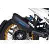 Silencieux EURO 5+ BMW R1300GS et Adv - BOS Desert Fox Noir/bleu