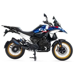 Silencieux EURO 5+ BMW R1300GS et Adv - BOS Desert Fox Noir/bleu