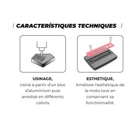 Cache maître-cylindre liquide frein avant Kawasaki - Puig 3547