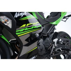 Tampons de protection Kawasaki Ninja 250-400-500, Z250-400-500 / RG RACING CP0444BL